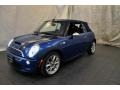 2006 Hyper Blue Metallic Mini Cooper S Convertible  photo #30