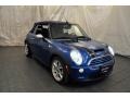 2006 Hyper Blue Metallic Mini Cooper S Convertible  photo #31