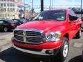 2008 Flame Red Dodge Ram 1500 Big Horn Edition Quad Cab 4x4  photo #5