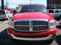 2008 Flame Red Dodge Ram 1500 Big Horn Edition Quad Cab 4x4  photo #6