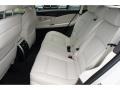 Ivory White/Black Rear Seat Photo for 2012 BMW 5 Series #66766268