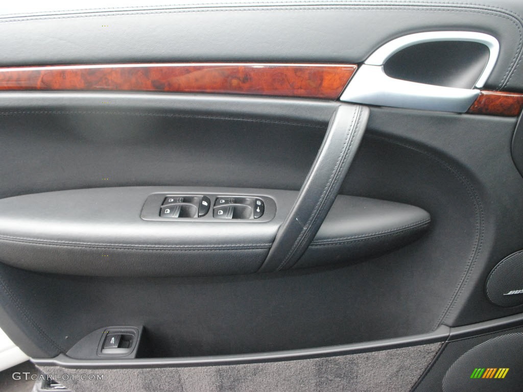2008 Porsche Cayenne Turbo Black Door Panel Photo #66766364