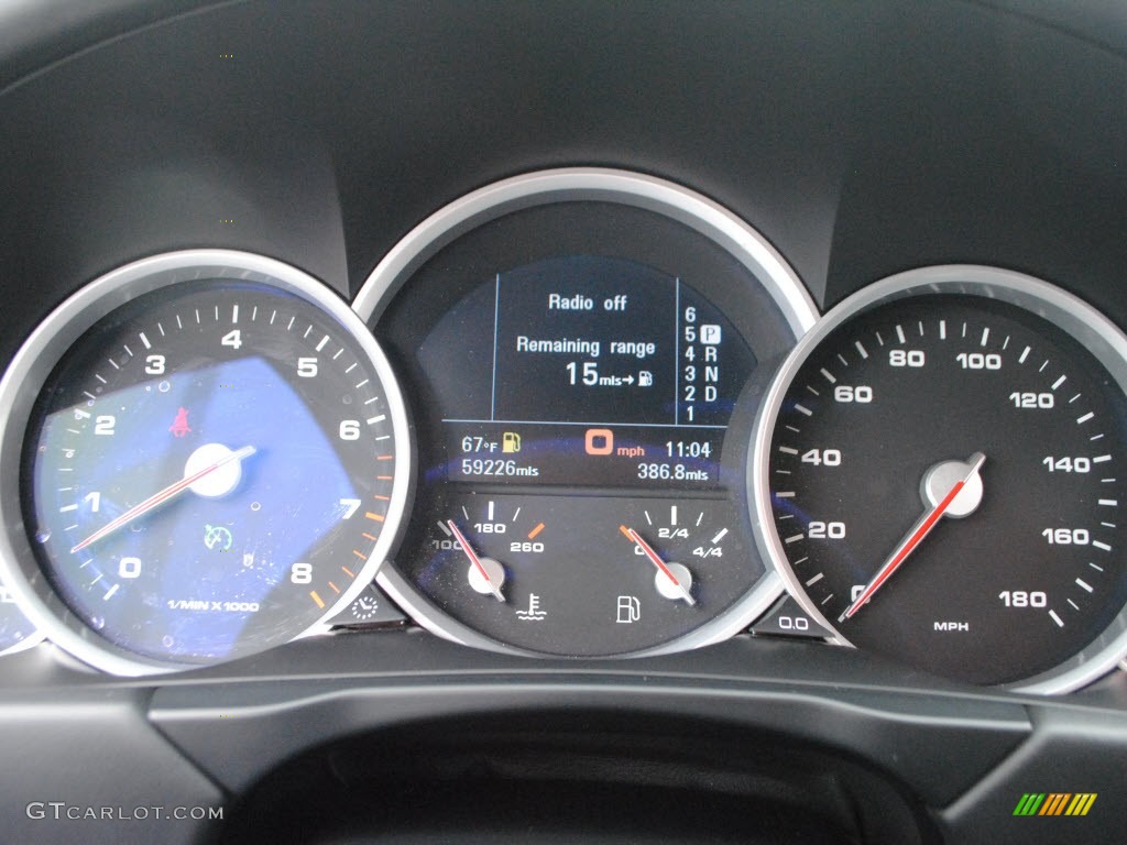 2008 Porsche Cayenne Turbo Gauges Photo #66766370
