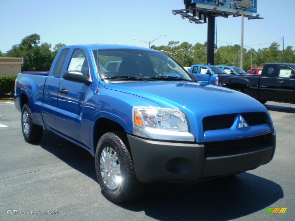 2008 Raider LS Extended Cab - Electric Blue / Slate photo #1