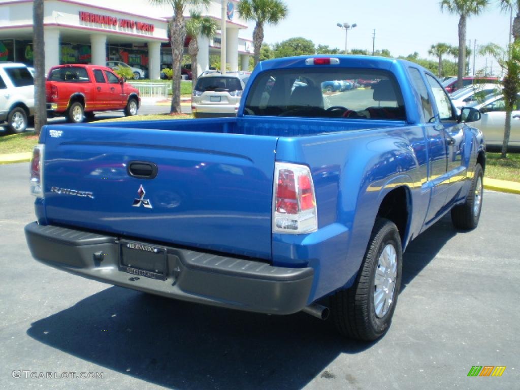 2008 Raider LS Extended Cab - Electric Blue / Slate photo #3