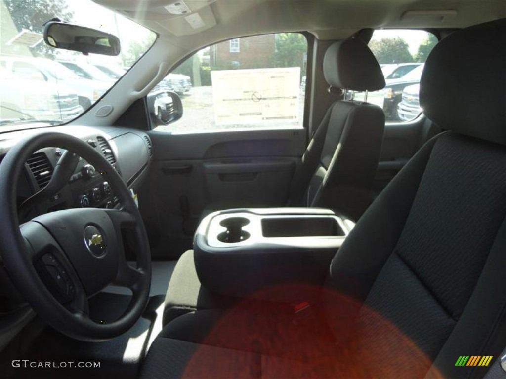 2012 Silverado 1500 LS Extended Cab - Mocha Steel Metallic / Dark Titanium photo #5