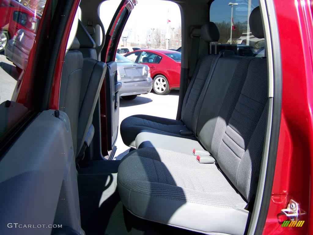 2008 Ram 1500 ST Quad Cab 4x4 - Inferno Red Crystal Pearl / Medium Slate Gray photo #11