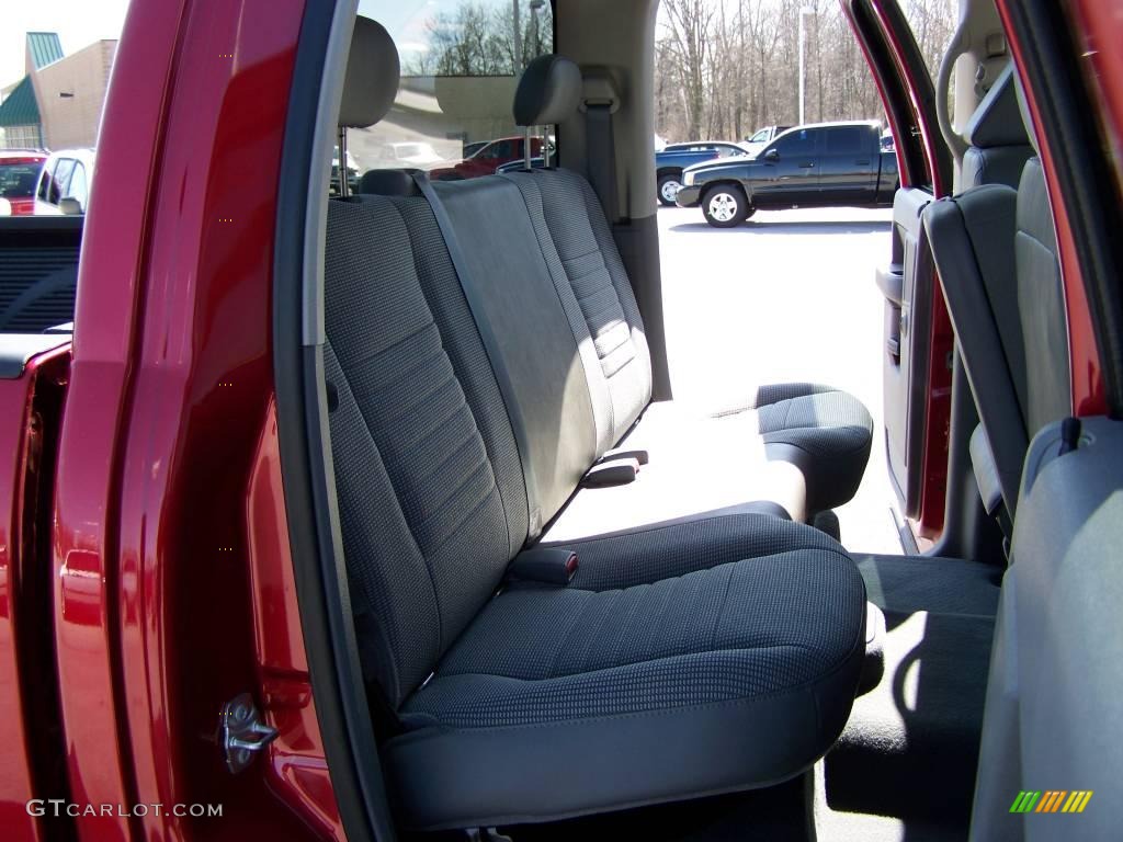 2008 Ram 1500 ST Quad Cab 4x4 - Inferno Red Crystal Pearl / Medium Slate Gray photo #12