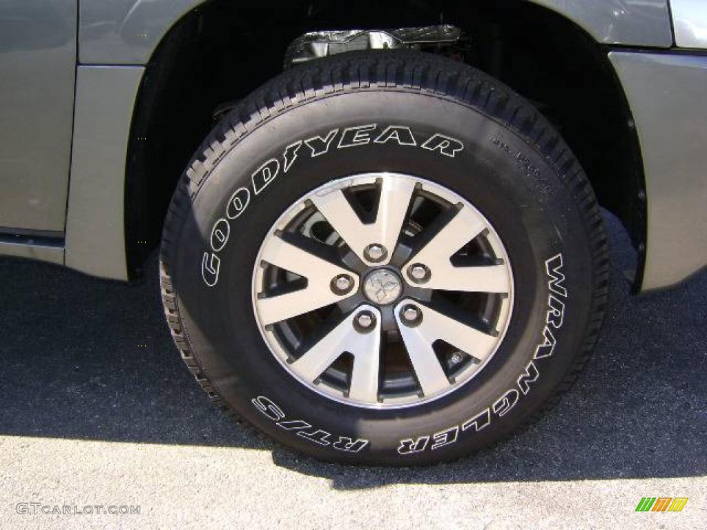 2008 Raider LS Double Cab - Granite Gray Metallic / Slate photo #11