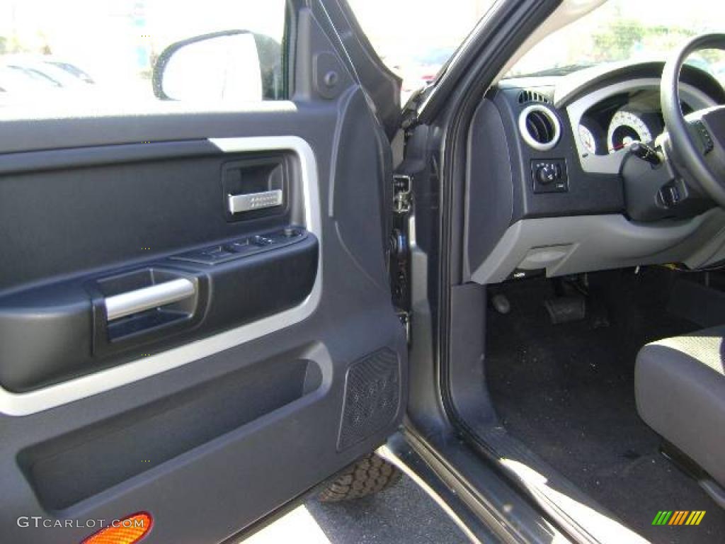 2008 Raider LS Double Cab - Granite Gray Metallic / Slate photo #14