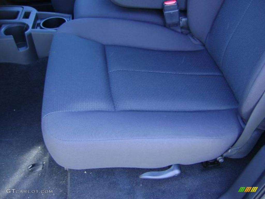 2008 Raider LS Double Cab - Granite Gray Metallic / Slate photo #17