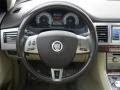 Champagne/Truffle 2009 Jaguar XF Luxury Steering Wheel