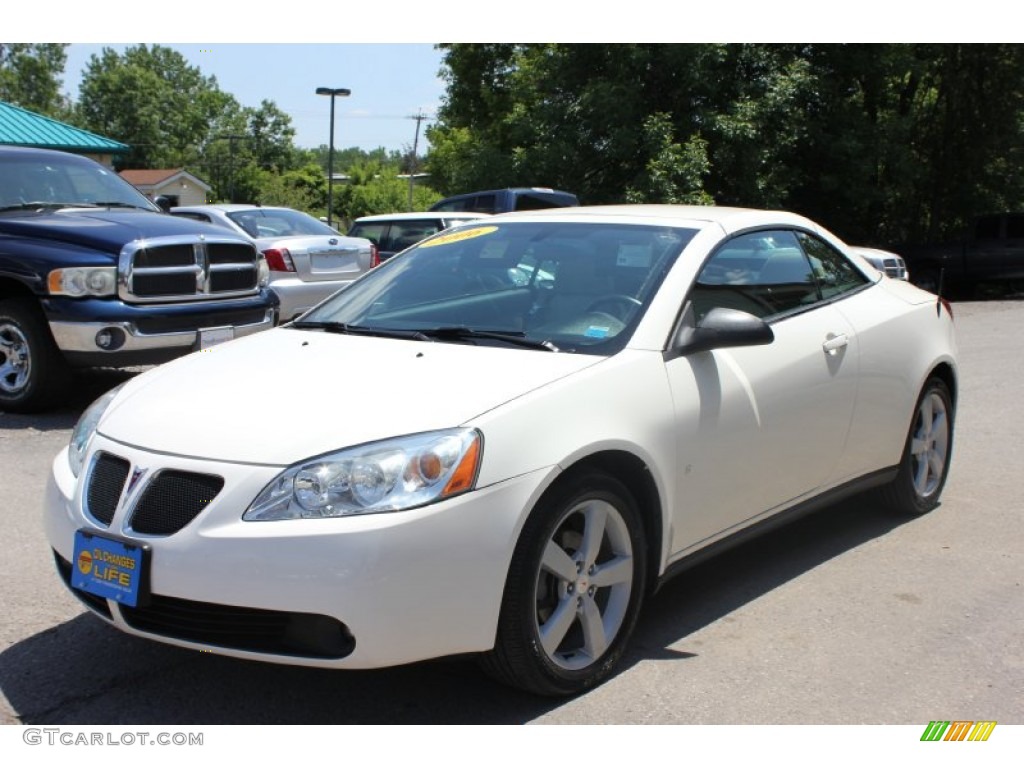 2007 G6 GT Convertible - Ivory White / Light Taupe photo #1