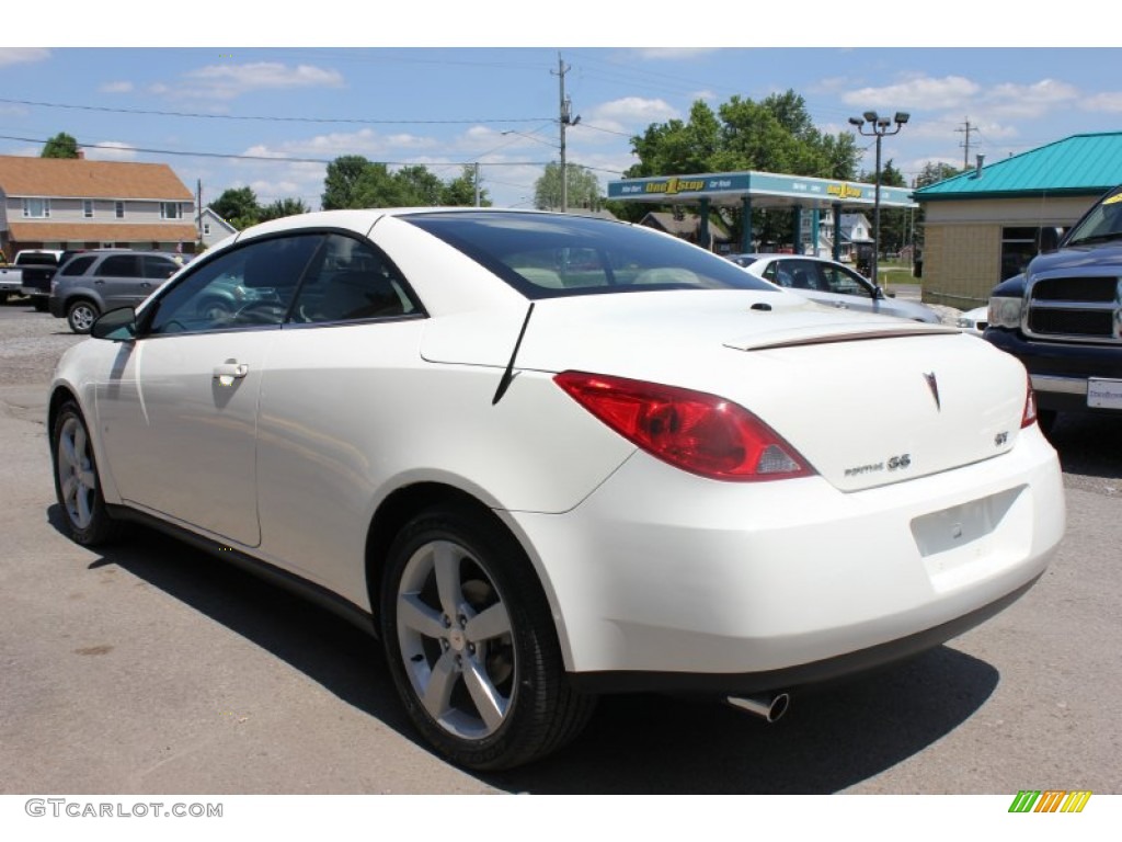 2007 G6 GT Convertible - Ivory White / Light Taupe photo #2