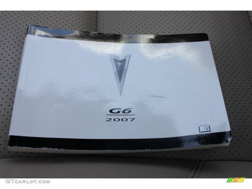 2007 G6 GT Convertible - Ivory White / Light Taupe photo #4