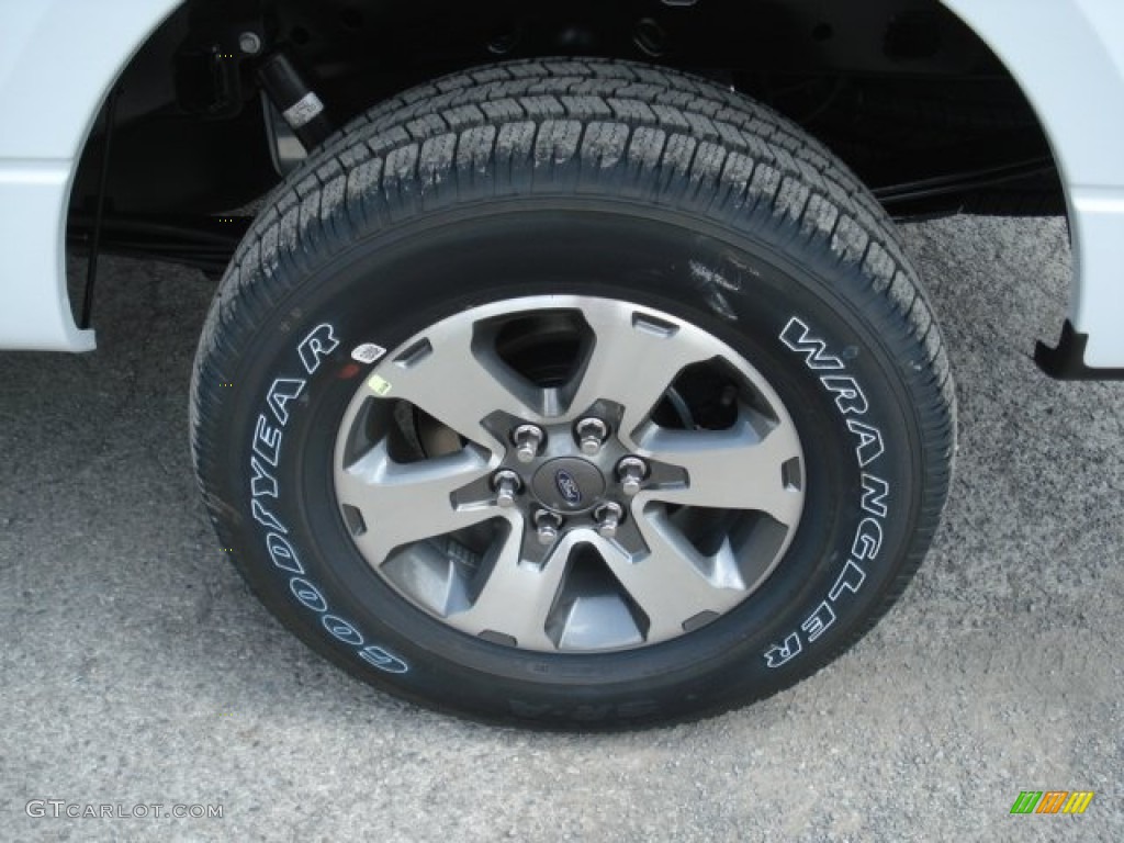 2012 Ford F150 STX SuperCab 4x4 Wheel Photo #66770734