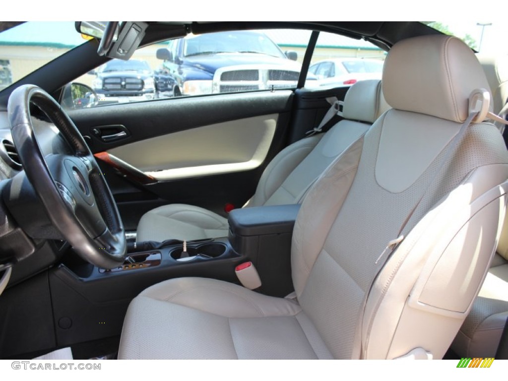 2007 G6 GT Convertible - Ivory White / Light Taupe photo #10