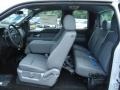 Steel Gray Interior Photo for 2012 Ford F150 #66770779