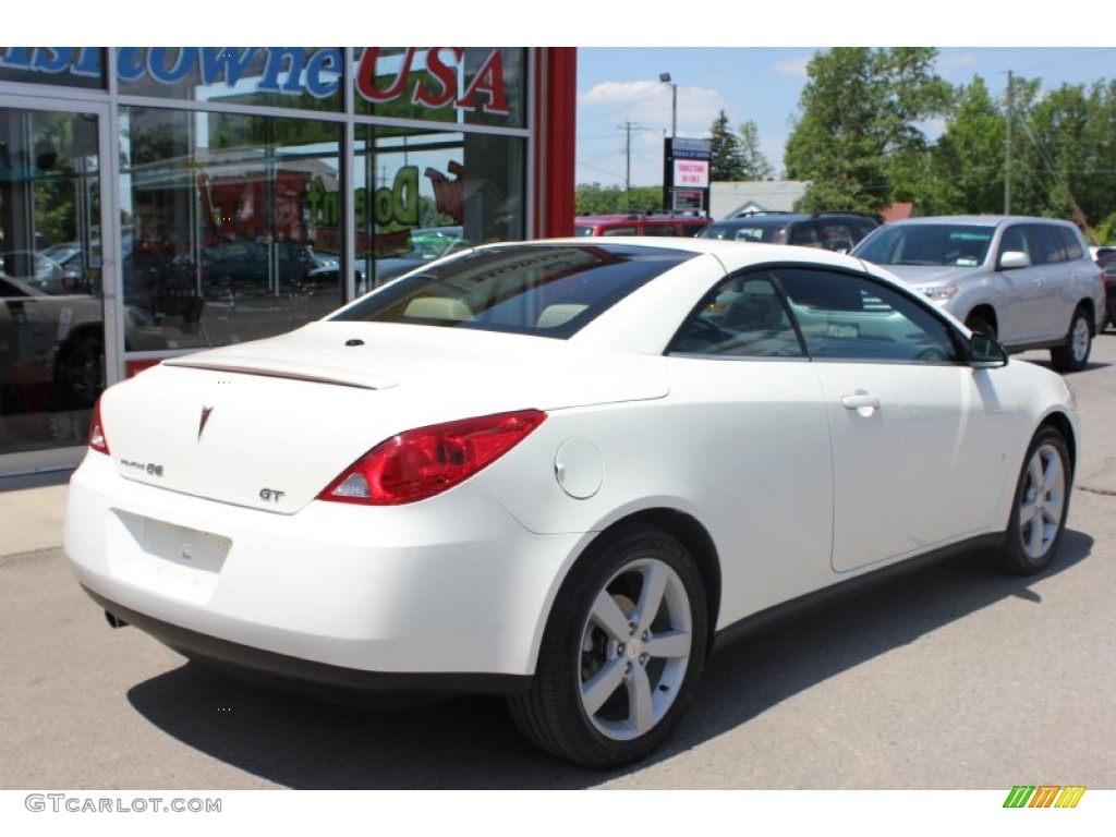 2007 G6 GT Convertible - Ivory White / Light Taupe photo #14