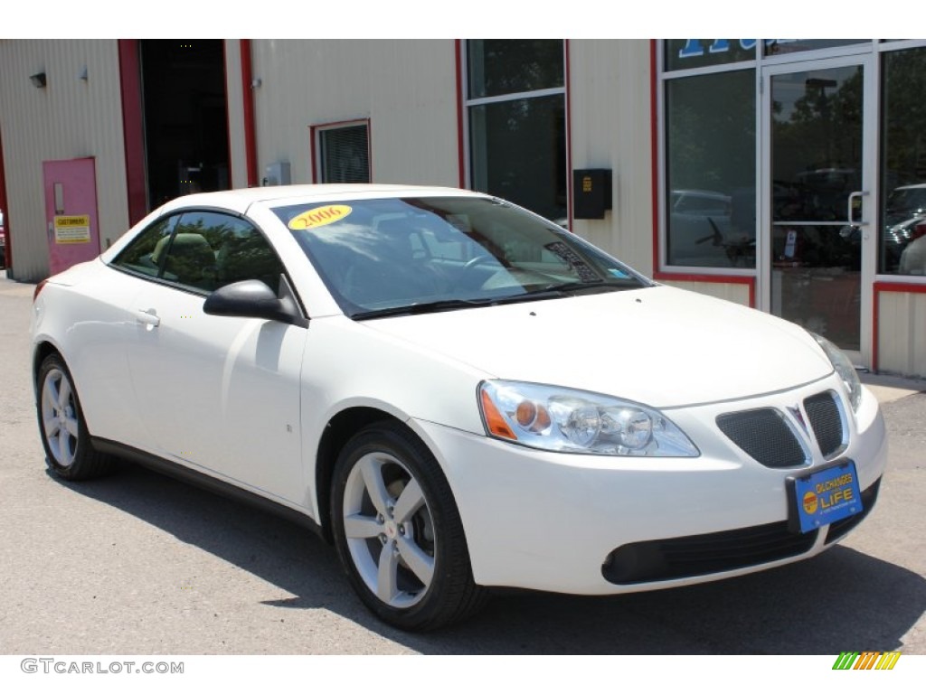 2007 G6 GT Convertible - Ivory White / Light Taupe photo #17