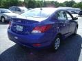 2012 Marathon Blue Hyundai Accent GLS 4 Door  photo #4