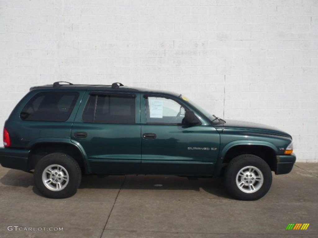 2000 Durango SLT 4x4 - Forest Green Pearl / Agate Black photo #1