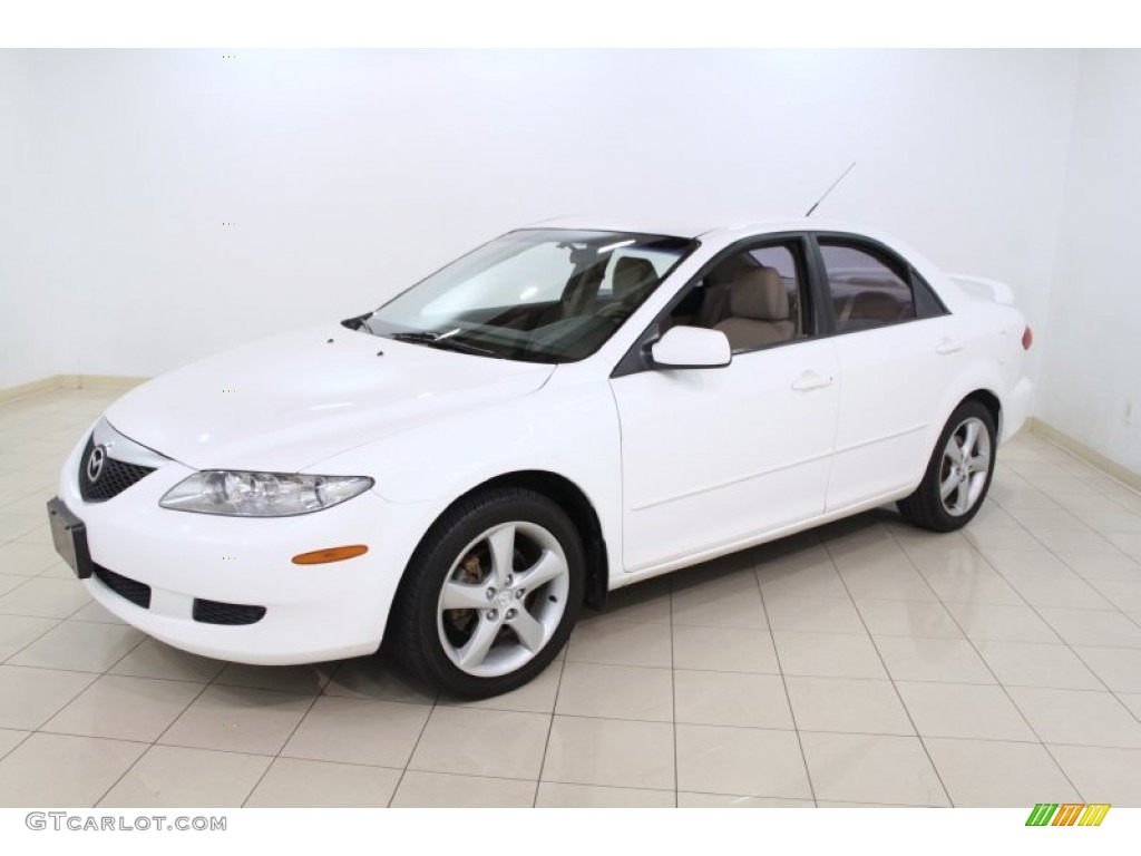 Performance White 2005 Mazda MAZDA6 i Sport Sedan Exterior Photo #66774698