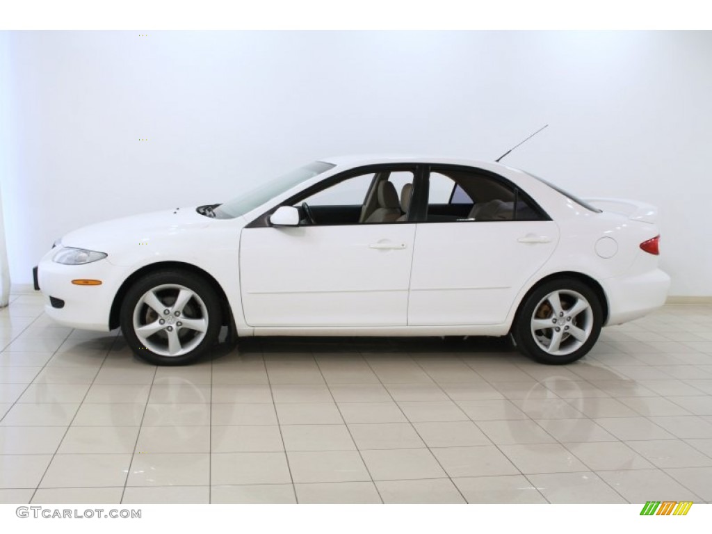 Performance White 2005 Mazda MAZDA6 i Sport Sedan Exterior Photo #66774707