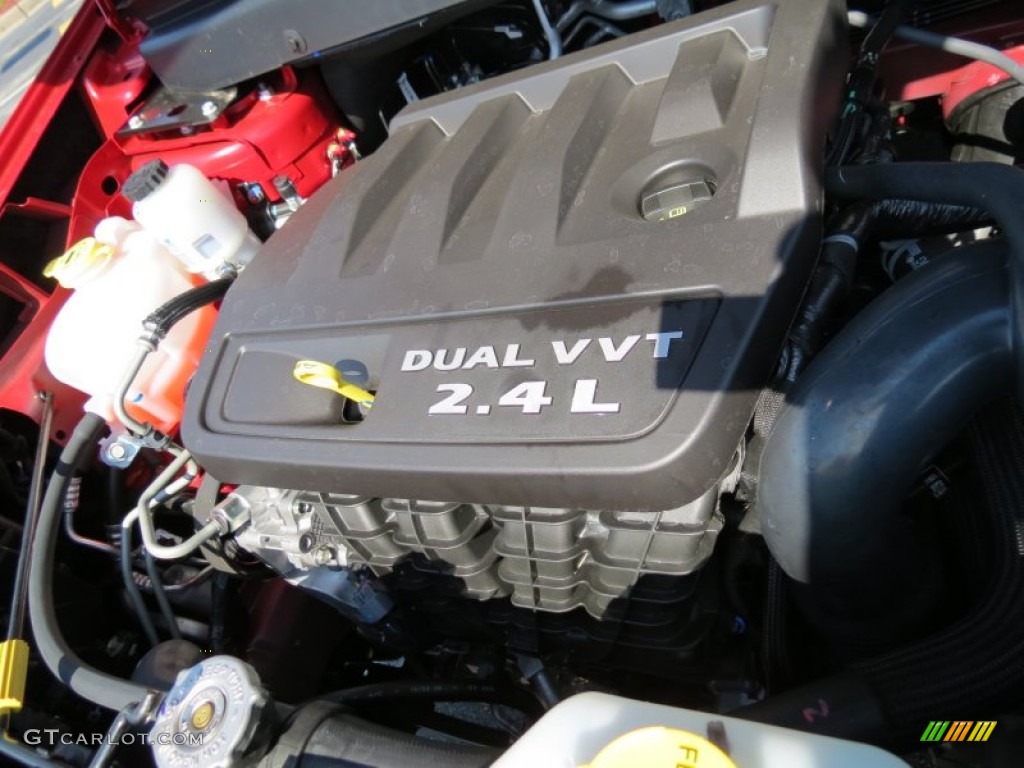 2012 Journey SE - Brilliant Red Tri-Coat Pearl / Black photo #11