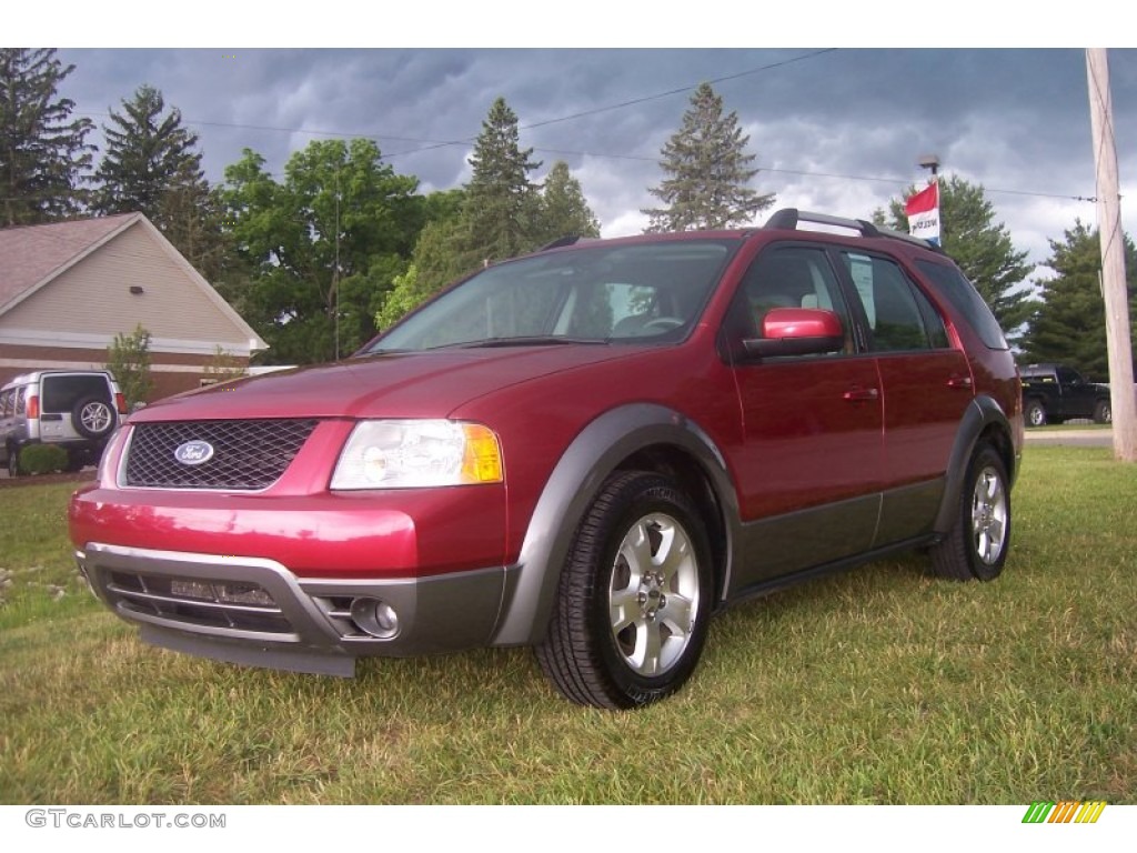 Redfire Metallic 2005 Ford Freestyle SEL Exterior Photo #66775307