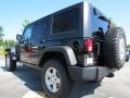 2012 Black Jeep Wrangler Unlimited Rubicon 4x4  photo #2