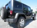 2012 Black Jeep Wrangler Unlimited Rubicon 4x4  photo #3