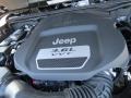 2012 Black Jeep Wrangler Unlimited Rubicon 4x4  photo #12