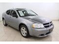 Silver Steel Metallic 2008 Dodge Avenger SXT Exterior