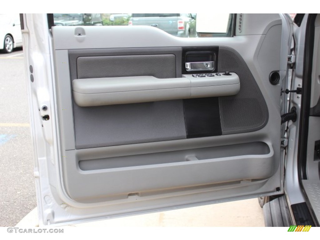 2004 F150 XLT SuperCab 4x4 - Silver Metallic / Medium/Dark Flint photo #9