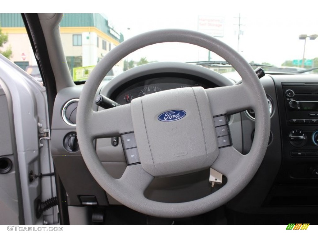 2004 F150 XLT SuperCab 4x4 - Silver Metallic / Medium/Dark Flint photo #13