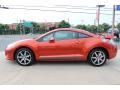 Sunset Orange Pearlescent 2008 Mitsubishi Eclipse SE Coupe Exterior