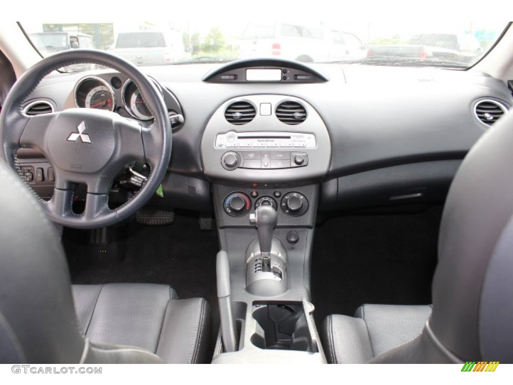 2008 Mitsubishi Eclipse SE Coupe Dark Charcoal Dashboard Photo #66777149