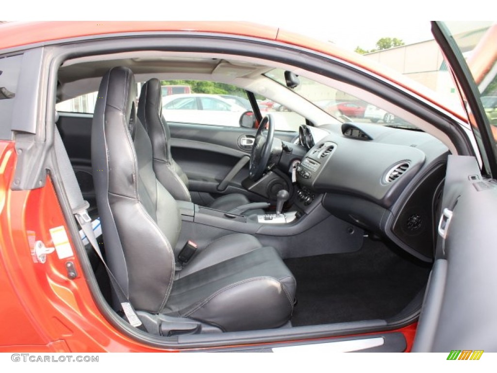 Dark Charcoal Interior 2008 Mitsubishi Eclipse SE Coupe Photo #66777203