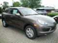 2011 Umber Brown Metallic Porsche Cayenne S  photo #3