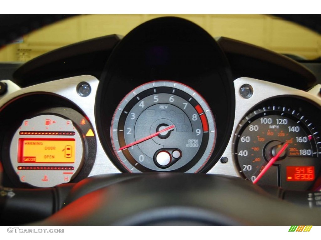 2011 Nissan 370Z Roadster Gauges Photo #66777990