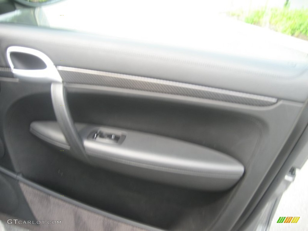 2008 Cayenne Turbo - Meteor Grey Metallic / Black photo #46