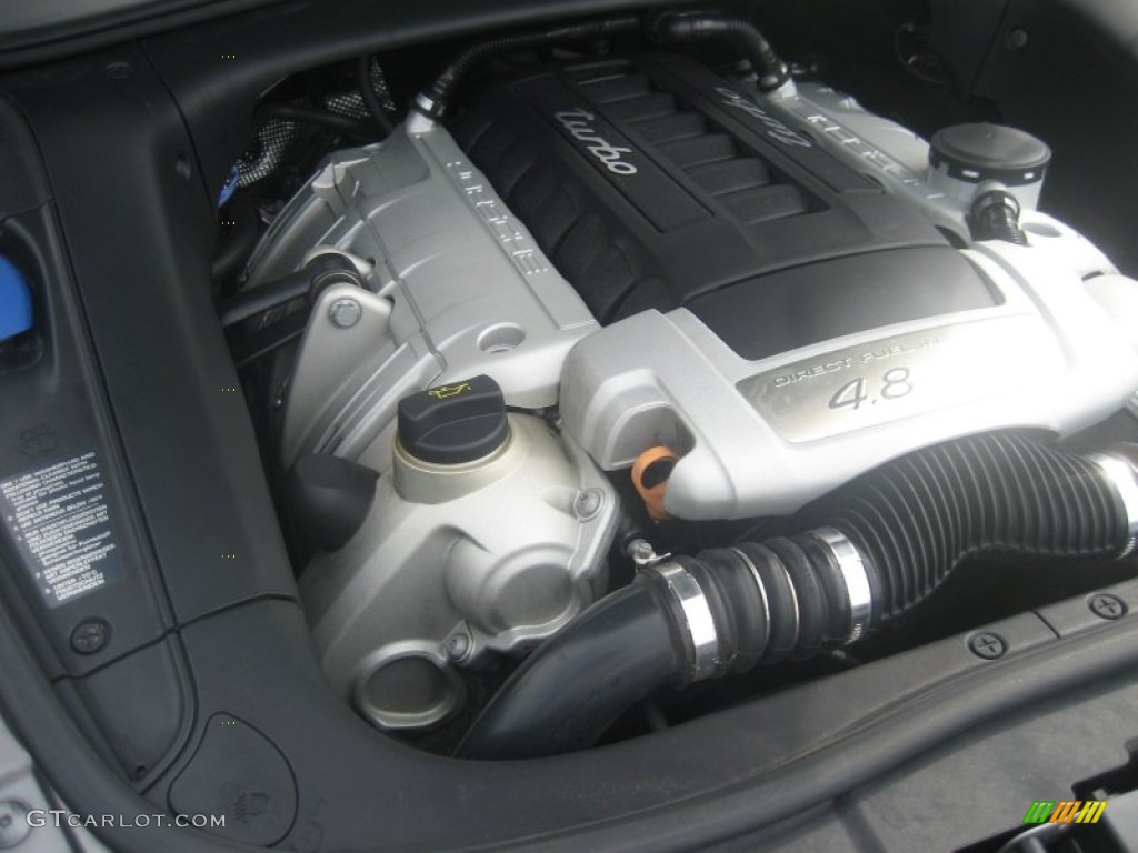 2008 Porsche Cayenne Turbo 4.8L DFI Twin-Turbocharged DOHC 32V VVT V8 Engine Photo #66778946