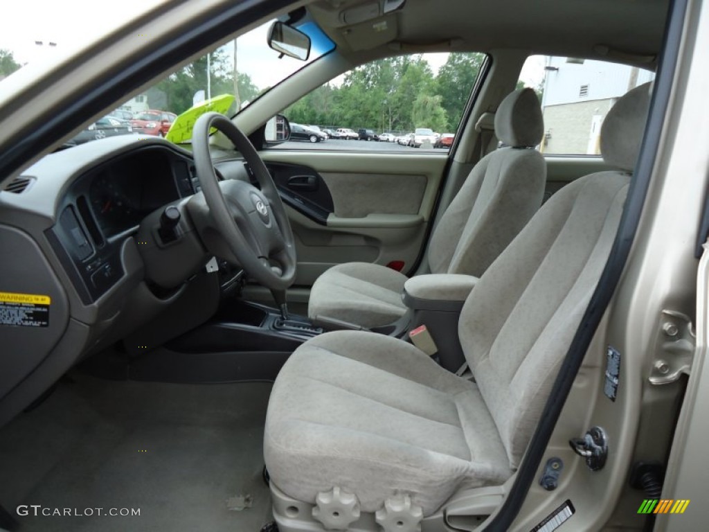 2006 Elantra GLS Sedan - Champagne Beige / Beige photo #10