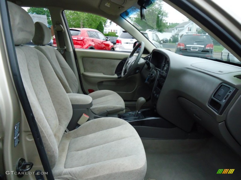 2006 Elantra GLS Sedan - Champagne Beige / Beige photo #13