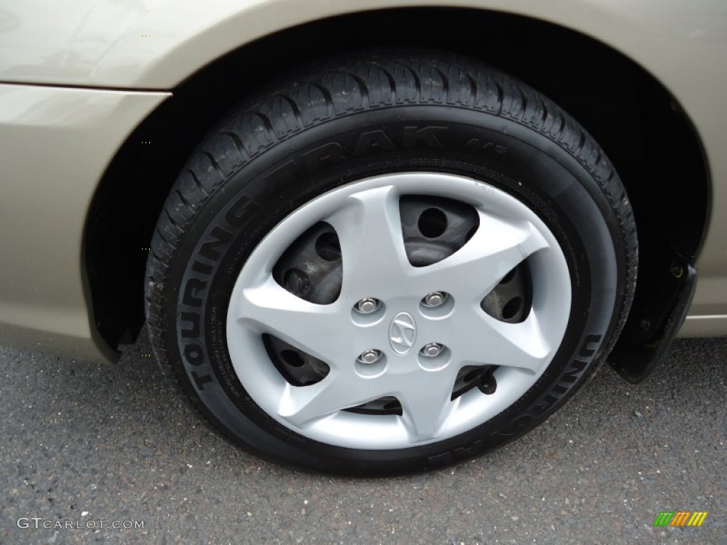 2006 Elantra GLS Sedan - Champagne Beige / Beige photo #18