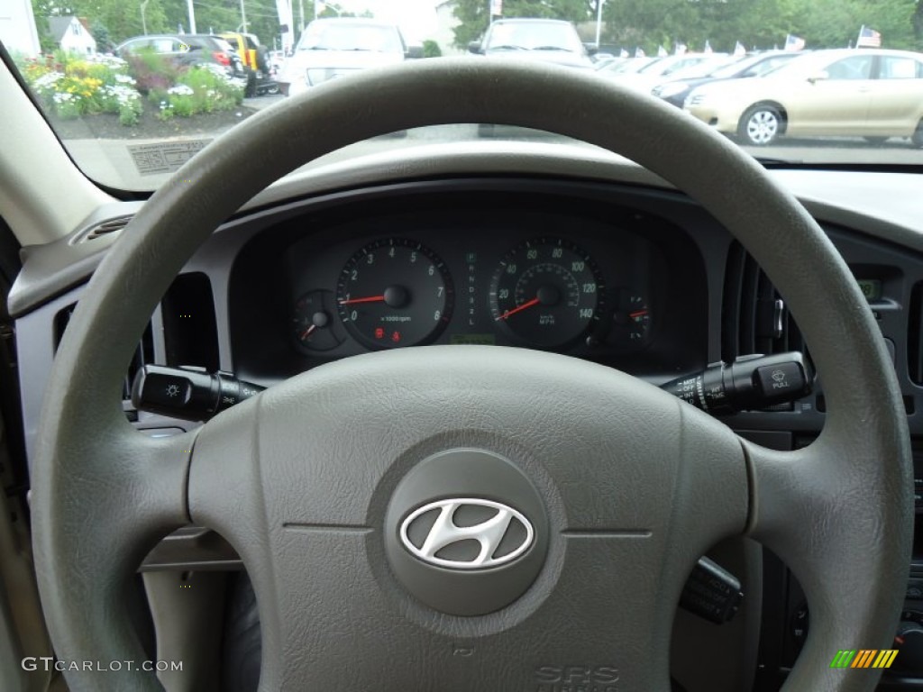 2006 Elantra GLS Sedan - Champagne Beige / Beige photo #22
