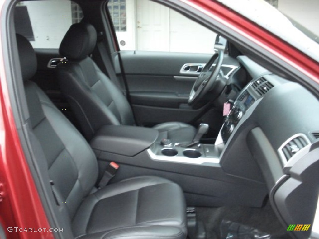 2012 Explorer XLT 4WD - Red Candy Metallic / Charcoal Black photo #15