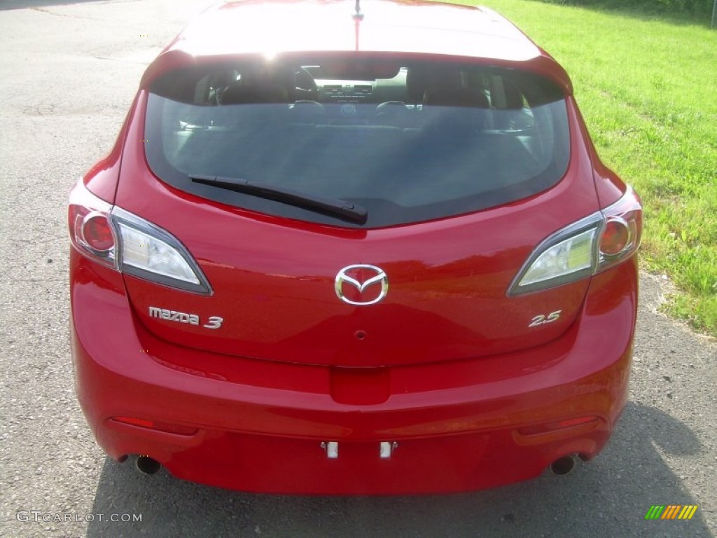 2010 MAZDA3 s Sport 5 Door - Velocity Red Mica / Black photo #5