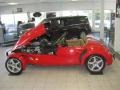 Red 1997 Panoz AIV Roadster